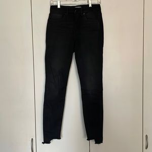 Good American Good Legs Black Skinny Jeans